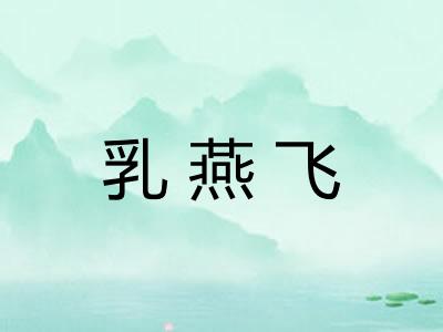 乳燕飞