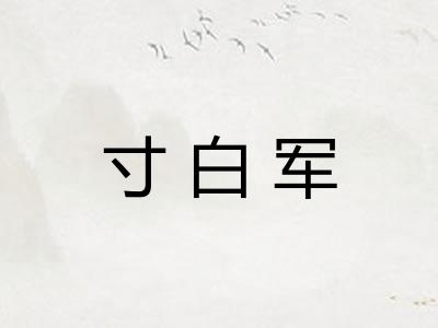 寸白军