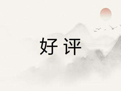 好评