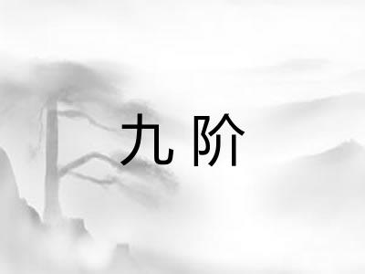 九阶