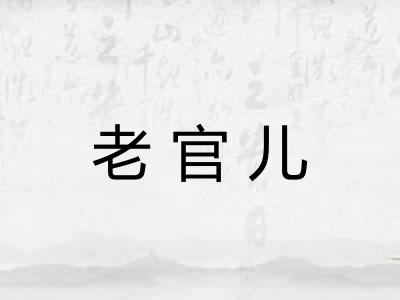 老官儿