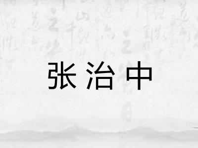 张治中
