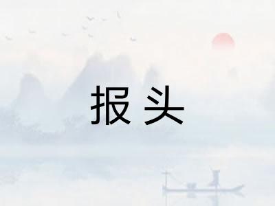 报头 报头