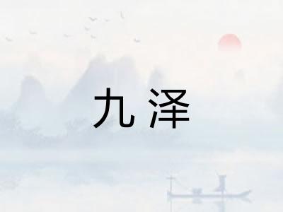 九泽
