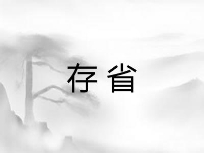 存省 存省