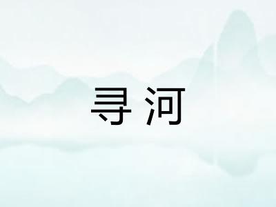 寻河