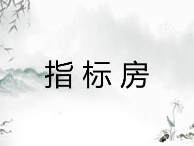 指标房