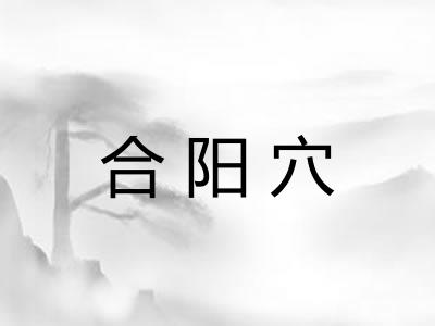 合阳穴