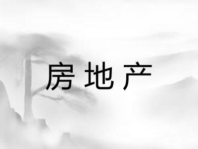 房地产 房地产