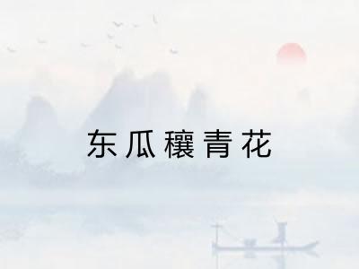 东瓜穰青花