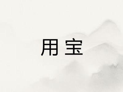 用宝 用宝
