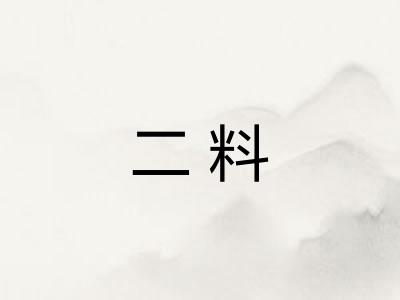 二料