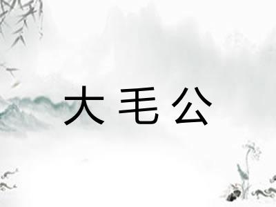 大毛公