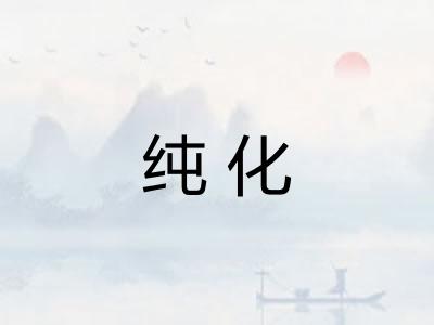 纯化