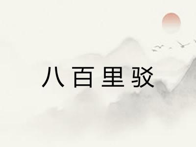 八百里驳