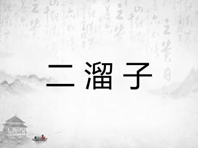 二溜子