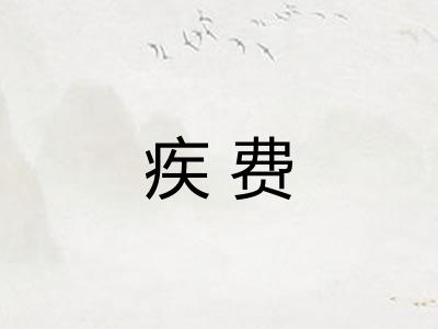 疾费