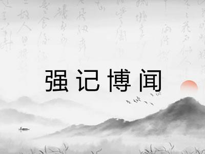 强记博闻