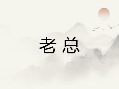 老总