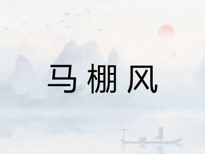 马棚风