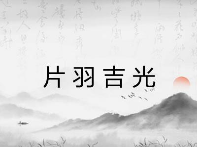片羽吉光 片羽吉光