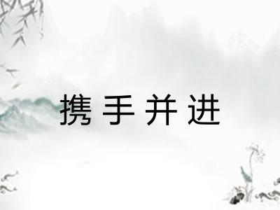 携手并进