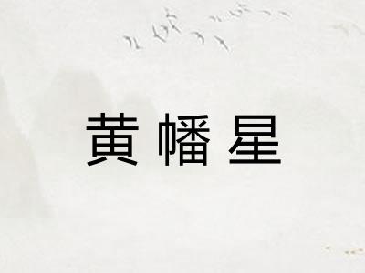 黄幡星