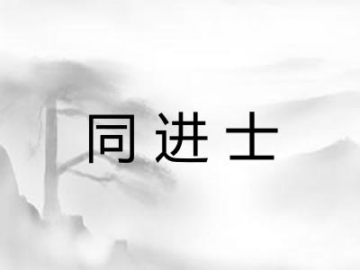 同进士