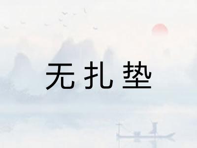 无扎垫 无扎垫