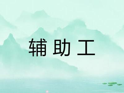 辅助工