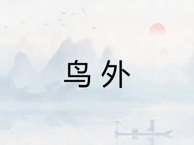 鸟外