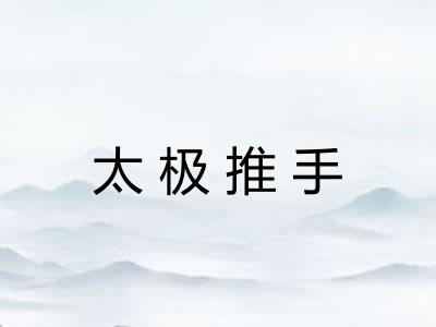 太极推手
