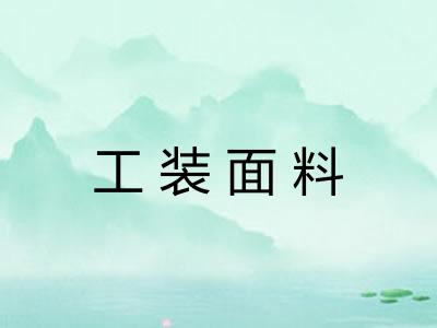 工装面料