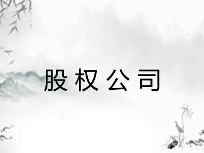股权公司 股权公司