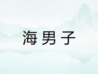 海男子