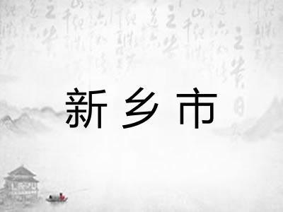 新乡市 新乡市