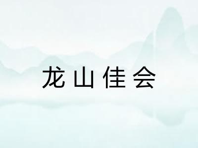 龙山佳会