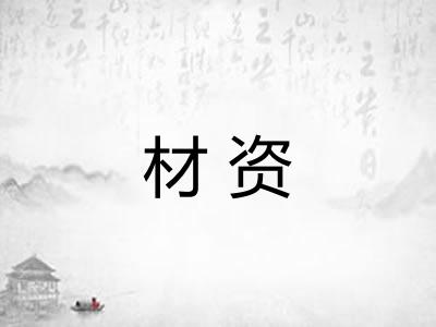 材资