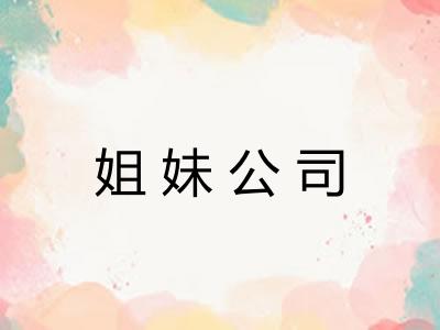 姐妹公司