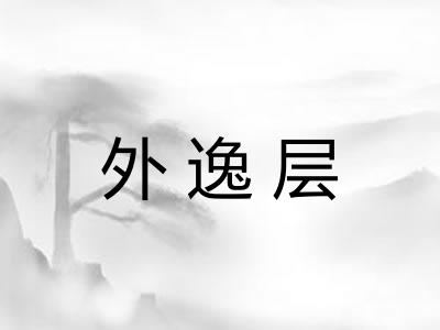 外逸层 外逸层