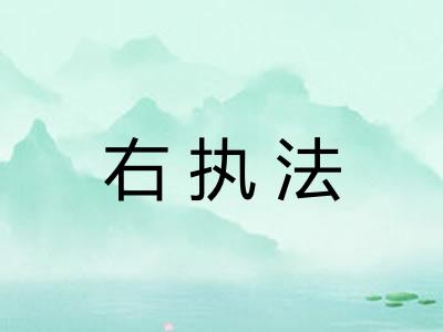 右执法