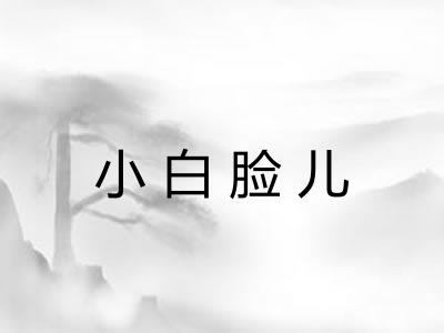 小白脸儿