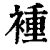 褈(印刷字体·清·康熙字典)
